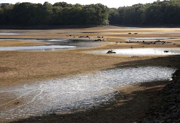 reservoir dries