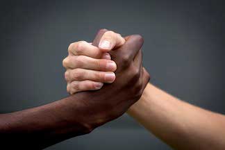 hands joined