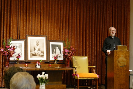 Fr Clooney at Vedanta Center