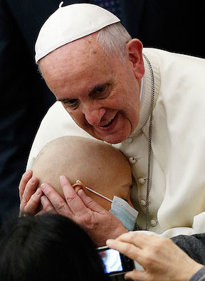 Pope and the boy