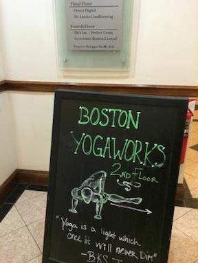 Yoga on Newbury St