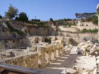ruins of the temple